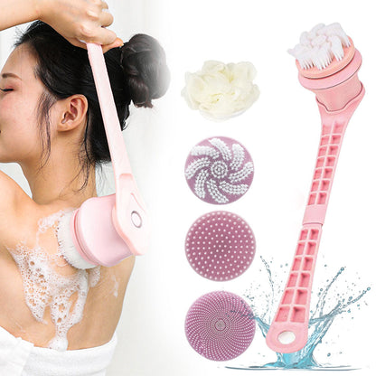 Brosse Rotative Électrique Rechargeable pour le Corps et la Douche – فرشاة تنظيف الجسم مقاومة للماء تنزوت