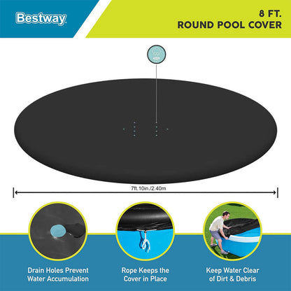 Grand bâche de piscine 244cm Bestway 58032 – غطاء مسبح