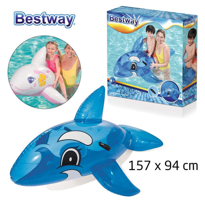 Bouée Dauphin Gonflable Pour Enfants 157 x 94cm Bestway #41037 تنزوت