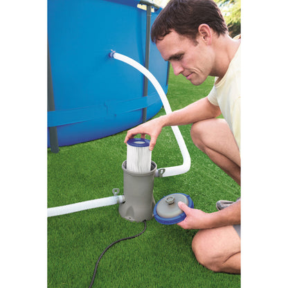 FlowClear Pompe de Filtre à Cartouche 1100-17400L Bestway 58386