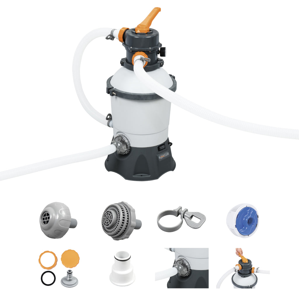 FlowClear Pompe de Filtre à Sable 1100-18100L Bestway 58515