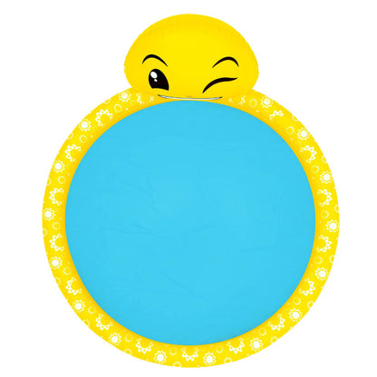 Piscine Gonflable Ronde Motif Emoji Pour Enfants 165 x 144 x 69 cm Bestway 53081