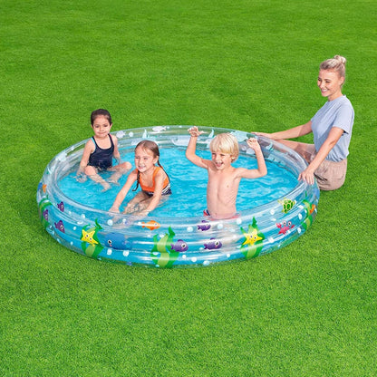 Piscine Gonflable Ronde Transparente Pour Enfants 183 x 33cm Bestway #51005