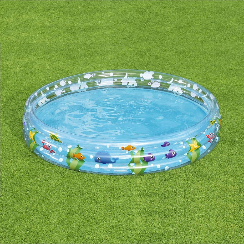 Piscine Gonflable Ronde Transparente Pour Enfants 183 x 33cm Bestway #51005