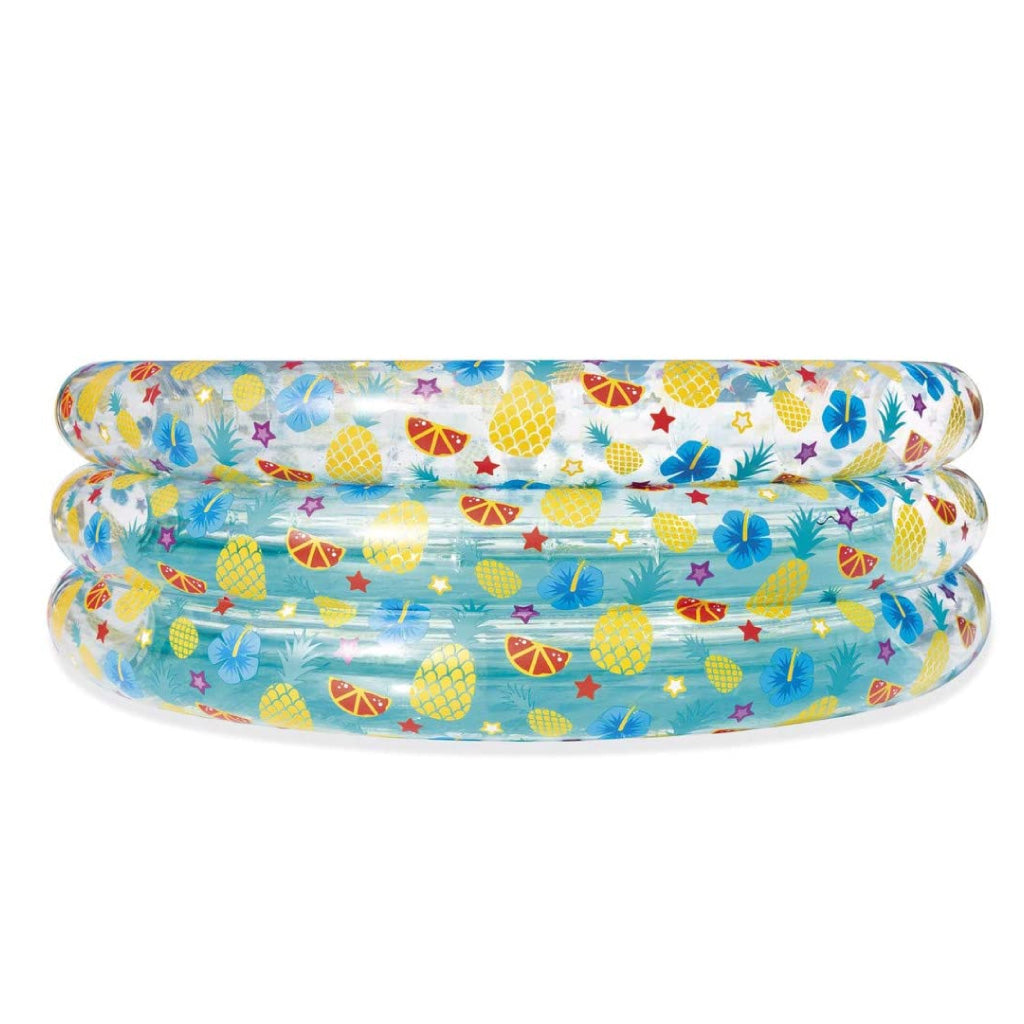 Piscine Ronde Gonflable en 3 Anneaux Fruits Pour Enfants Bestway 51048