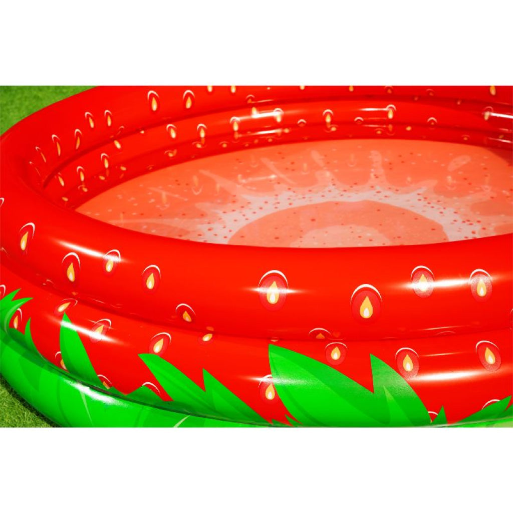 Piscine Ronde Gonflable “Fraise” Pour Enfants 160 x 38 cm Bestway 51145