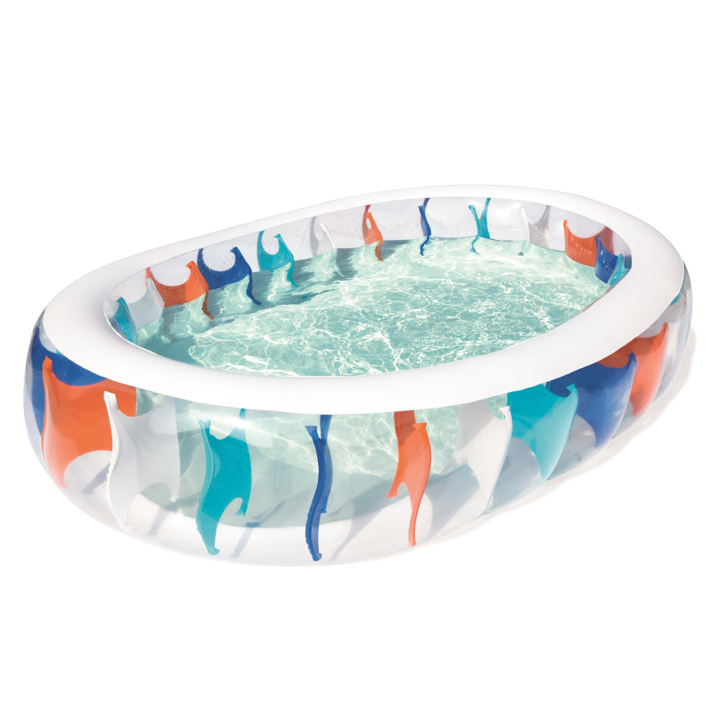 Piscine Elliptique Gonflable Familiale Bestway 54066