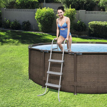 Bestway Echelle de Piscine 3 Marches 107cm 150kg 58335
