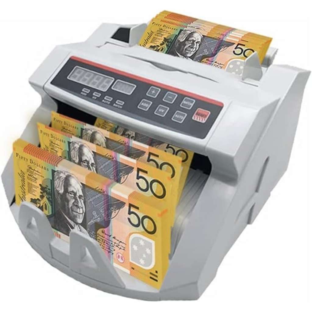 Compteuse Automatique de Billets avec Détection UV – آلة عد النقود الأوتوماتيكية مع كشف الأشعة فوق البنفسجية