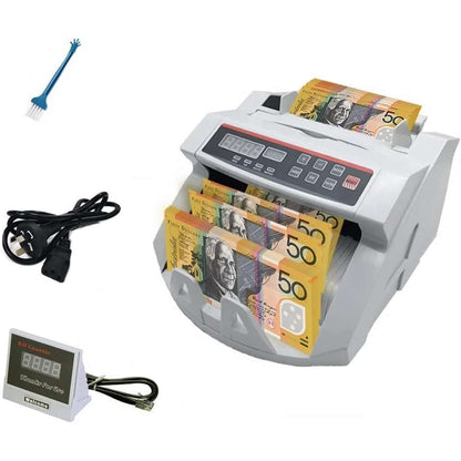 Compteuse Automatique de Billets avec Détection UV – آلة عد النقود الأوتوماتيكية مع كشف الأشعة فوق البنفسجية