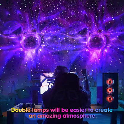 Projecteur et Haut Parleur Robot Galaxy Black Hole Contrôle APP
