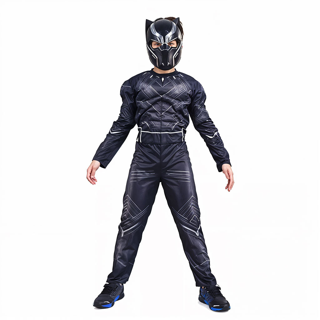Tenue de Deguisement Black Panter Pour Enfants