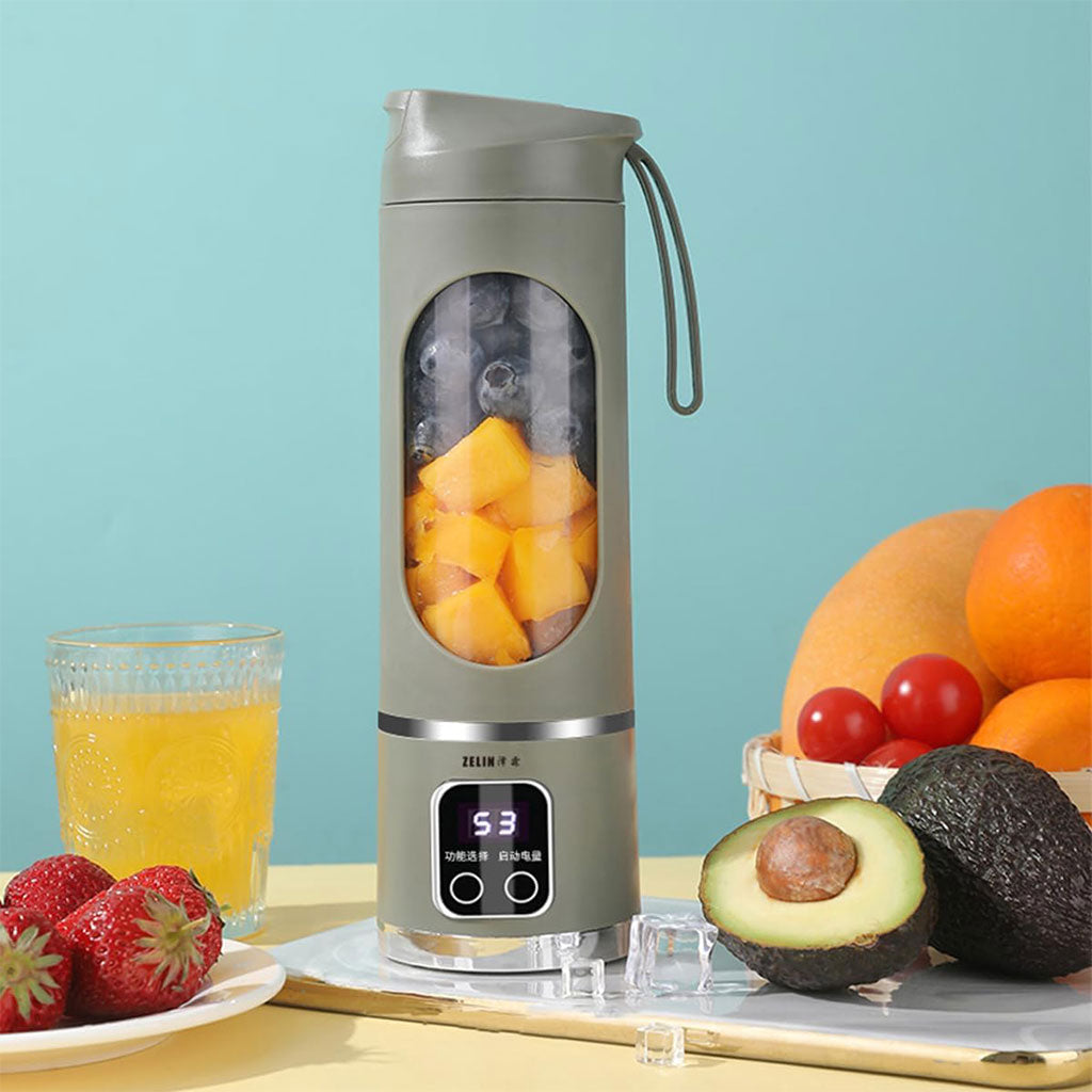 Blender à jus portables rechargeable, tasses de presse-agrumes multifonctionnelles