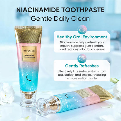 Dentifrice blanchissant à la niacinamide BodyAccel – معجون تبييض الأسنان