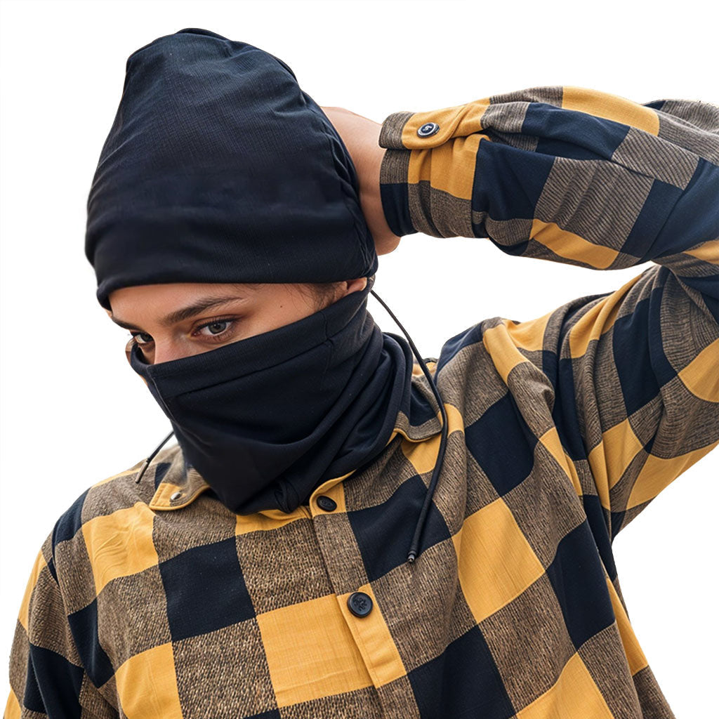 Cagoule Full-Face pour une protection complète du visage noir V2 – قناع وجه كامل