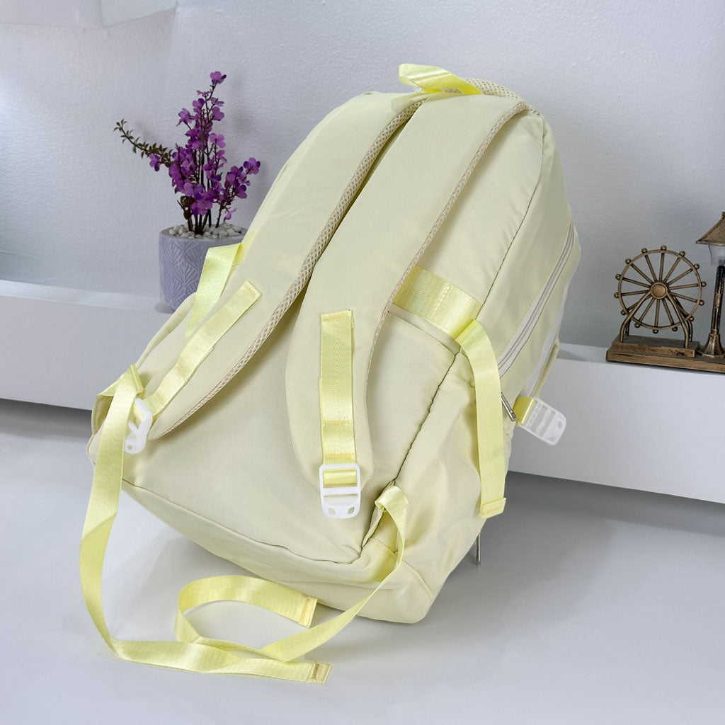 Sac à Dos Scolaire pour Enfants Style Kawaii BoShiKai Jaune – حقيبة ظهر مدرسية للأطفال أصفر