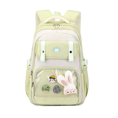Sac à Dos Scolaire pour Enfants Style Kawaii BoShiKai Jaune – حقيبة ظهر مدرسية للأطفال أصفر تنزوت