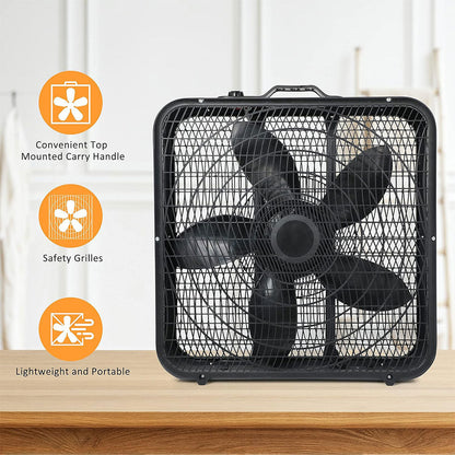 Ventilateur de table avec pales aérodynamiques 3 Vitesses – مروحة مكتب حجم كبير