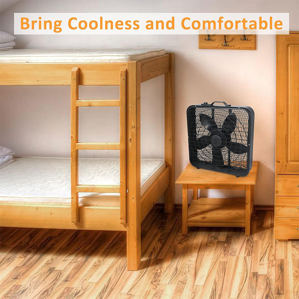 Ventilateur de table avec pales aérodynamiques 3 Vitesses – مروحة مكتب حجم كبير