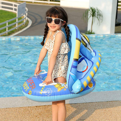 Bouée de natation gonflable pour bébé avec toit – عوامة أطفال مع مظلة