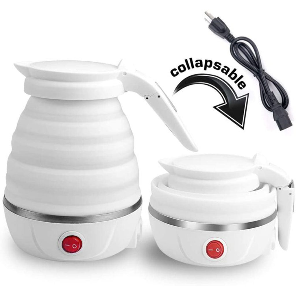 Bouilloire électrique pliable, portable et pliable de voyage – 600 ml