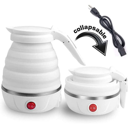 Bouilloire électrique pliable, portable et pliable de voyage – 600 ml