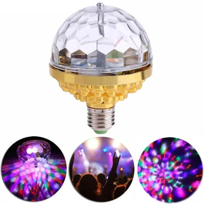 Lampe jeux de lumière multi couleur rotative Disco Ball - تنزوت