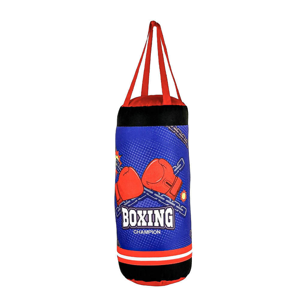 Ensemble de Boxe pour Enfants Sac de Frappe Suspendu avec Gants Jeu de 3 Pièces – طقم كيس ملاكمة 3 قطع