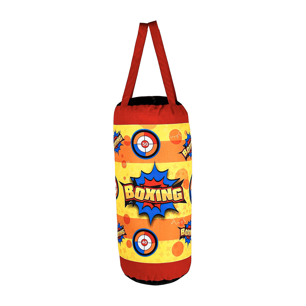 Ensemble de Boxe pour Enfants Sac de Frappe Suspendu avec Gants Jeu de 3 Pièces – طقم كيس ملاكمة 3 قطع