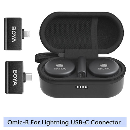 Microphone Cravate Sans Fil BOYA Omic-U IPhone Type C – ميكروفون بويا أصلي