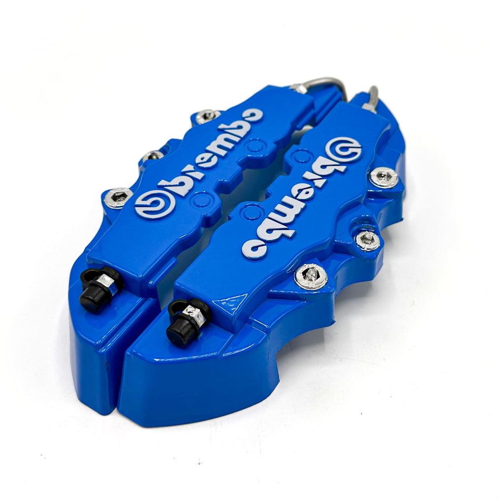 Lot de 2 caches étriers de frein de voiture durables 3D 25cm