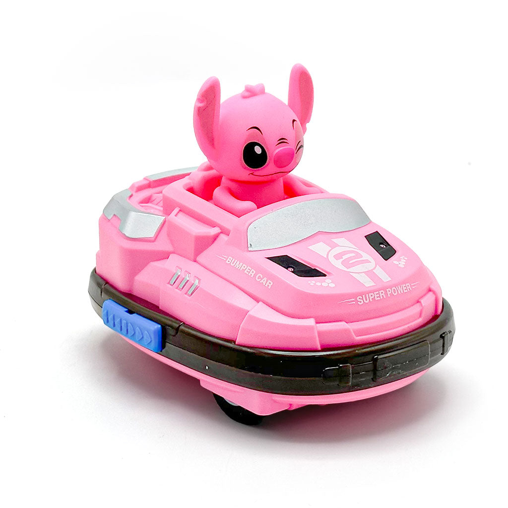 Voiture Télécommandée Stitch Bumper Car Rechargeable 2Pcs pour Enfants – لعبة سيارات اللاسلكية للأطفال ستيتش