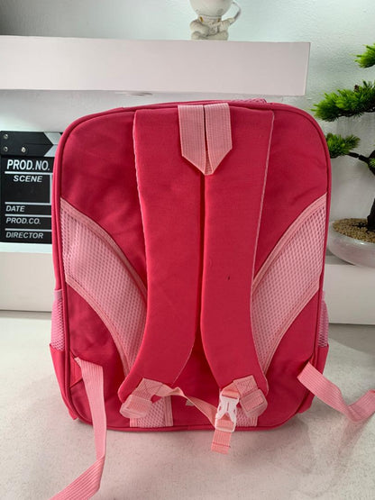Sac à Dos Enfant Space Design Ludique Multi-Poches Rose – حقيبة مدرسية للأطفال لون وردي