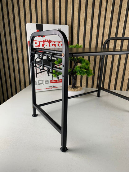 Support pour four à micro-ondes et étagère de rangement 2 étages – منظم أغراض وحامل ميكروويف