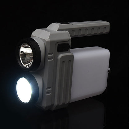 Lampe de Camping LED avec Batterie Externe Rechargeable Portable, Lampe de Poche et Port Type C
