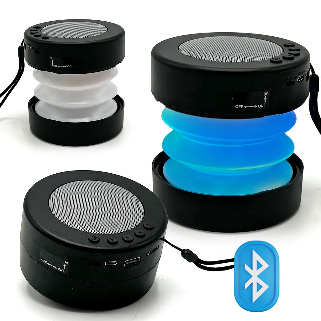 Haut Parleur Bluetooth et Lanterne RGB avec Batterie Rechargeable – مكبر صوت ومصباح تنزوت