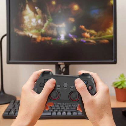 Manette de jeu sans fil Compatible avec Android TV , Steam, PC, TVBOX, PS3 CM019 – يد تحكم لاسلكية