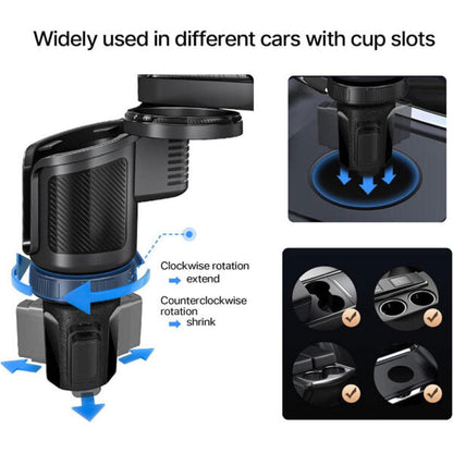 Plateau extensible 4 en 1 avec support de téléphone pour voiture – حامل أغراض ومشروبات في السيارة