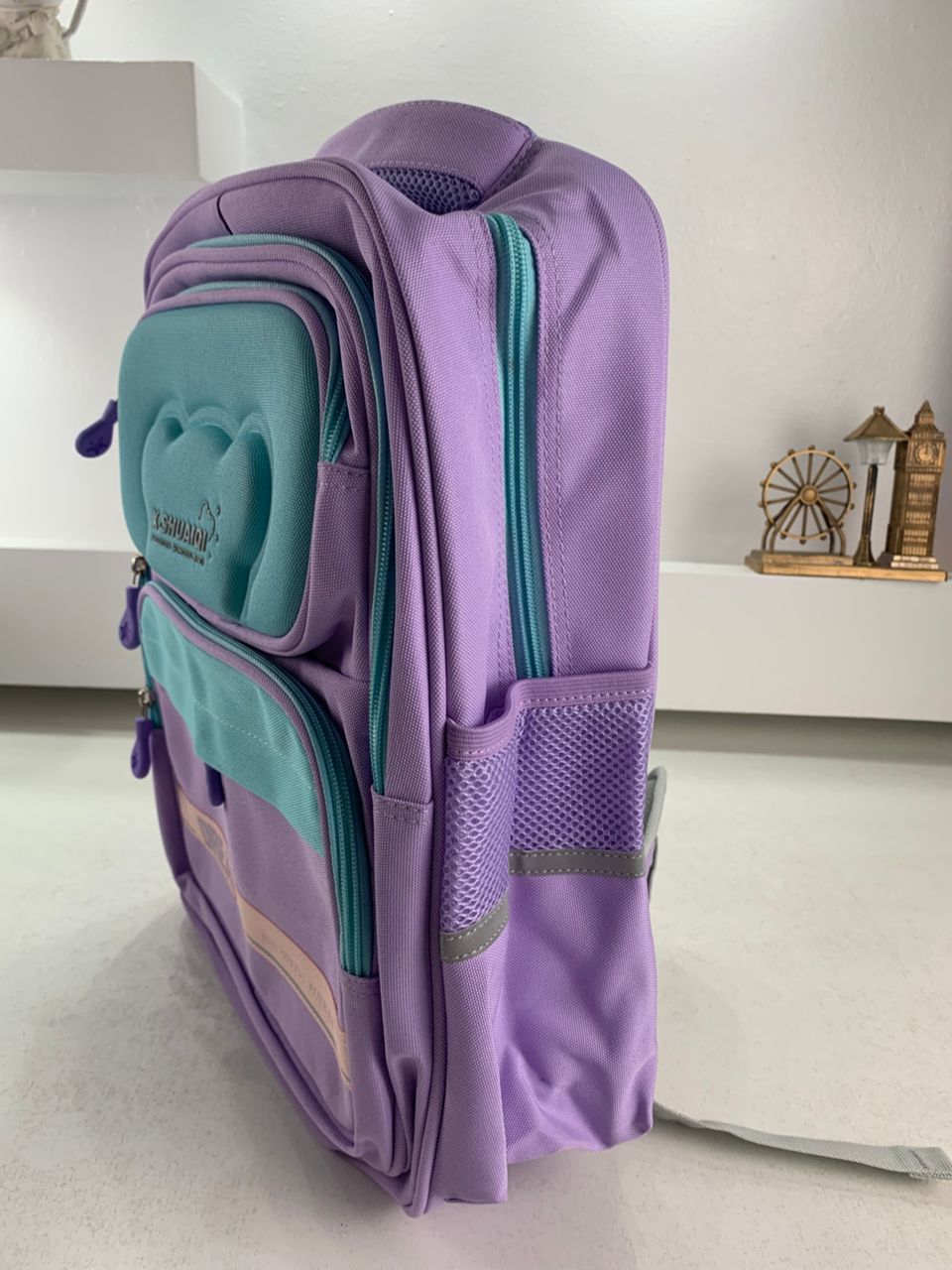 Sac à Dos Scolaire Orthopédique pour Enfants X-SHUAIQI Mauve – محفظة مدرسية للأطفال بنفسجي