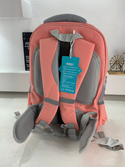 Sac à Dos Scolaire Orthopédique pour Enfants X-SHUAIQI Rose – محفظة مدرسية للأطفال وردي