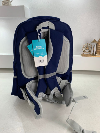 Sac à Dos Scolaire Orthopédique pour Enfants X-SHUAIQI Bleu Ciel – محفظة مدرسية للأطفال أزرق فاتح