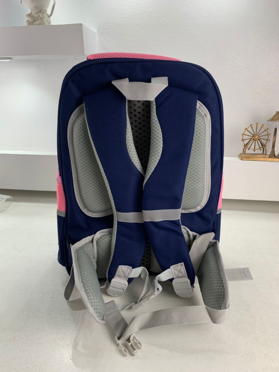 Sac à Dos Scolaire Orthopédique pour Enfants X-SHUAIQI Rose et Bleu – محفظة مدرسية للأطفال وردي وأزرق