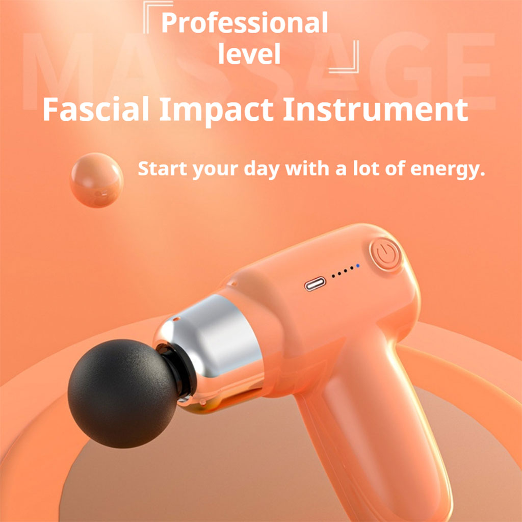 Pistolet de massage silencieux professionnel à 5 vitesses, léger et portable