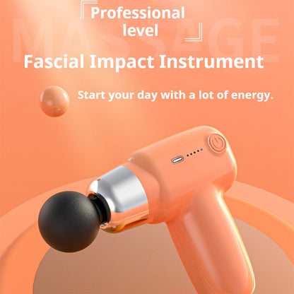 Pistolet de massage silencieux professionnel à 5 vitesses, léger et portable