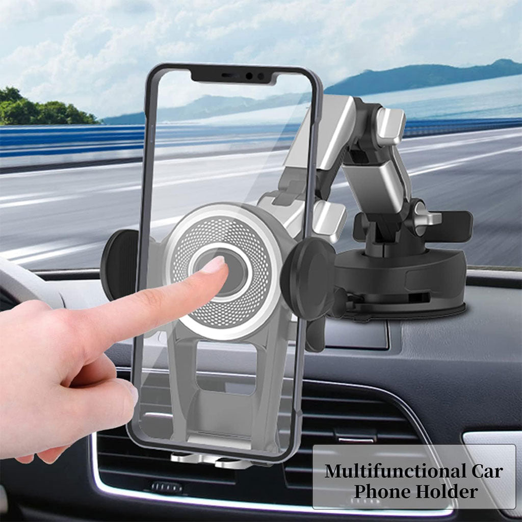 Support Téléphone Voiture 360° Ventouse & Bras Réglable – حامل هاتف في السيارة