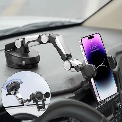 Support Téléphone Voiture 360° Ventouse & Bras Réglable – حامل هاتف في السيارة تنزوت