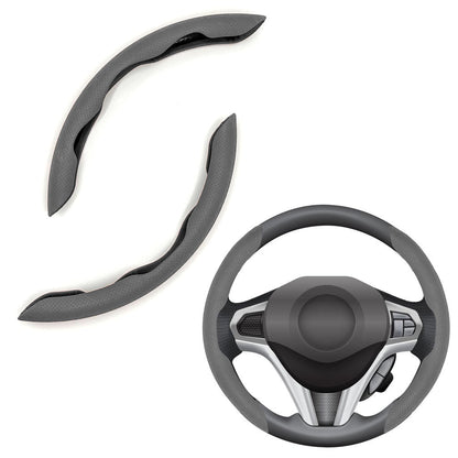 Couvre Volant Universel en Simili Cuir 2Pcs