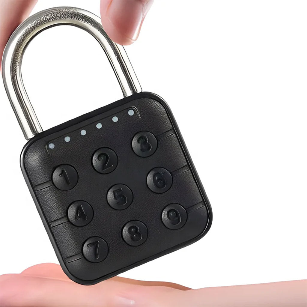 Cadenas à 9 Chiffres, Serrure En Métal Sans Clé