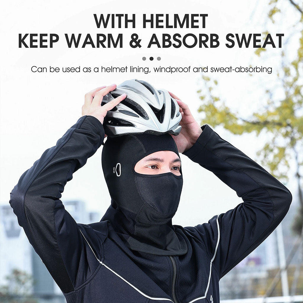 Cagoule Moto d’hiver Professionnel Tissue de Haute Qualité avec Emplacement pour Lunettes – قناع شتوي للدرجات النارية
