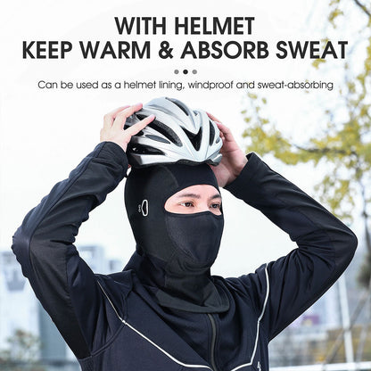 Cagoule Moto d’hiver Professionnel Tissue de Haute Qualité avec Emplacement pour Lunettes – قناع شتوي للدرجات النارية